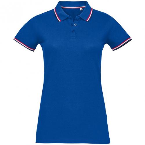 Рубашка поло женская Prestige Women ярко-синяя, размер XL