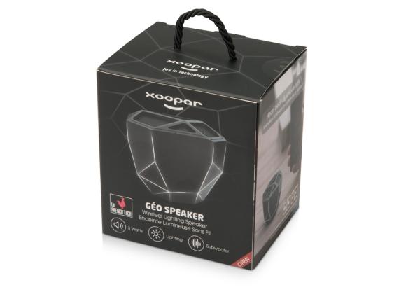 Портативная колонка «Geo», 5 цветов подсветки