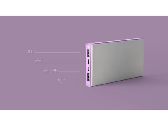 Внешний аккумулятор «NEO ARIA», 10000 mAh