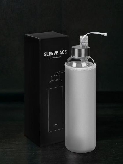 Бутылка для воды Sleeve Ace, серая