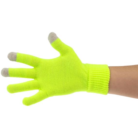 Перчатки сенсорные Urban Flow, салатовые неон, размер L/XL