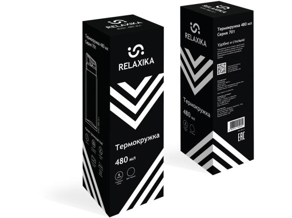 Термос Relaxika «701», 480 мл