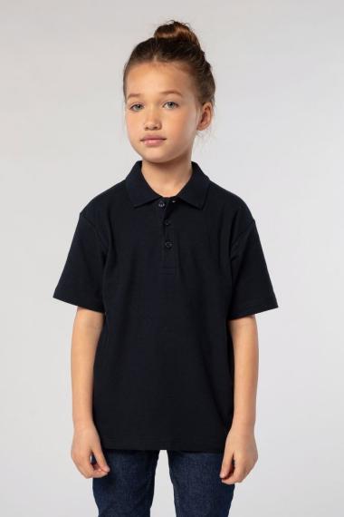 Рубашка поло детская Summer II Kids 170, ярко-синяя на рост 118-128 см