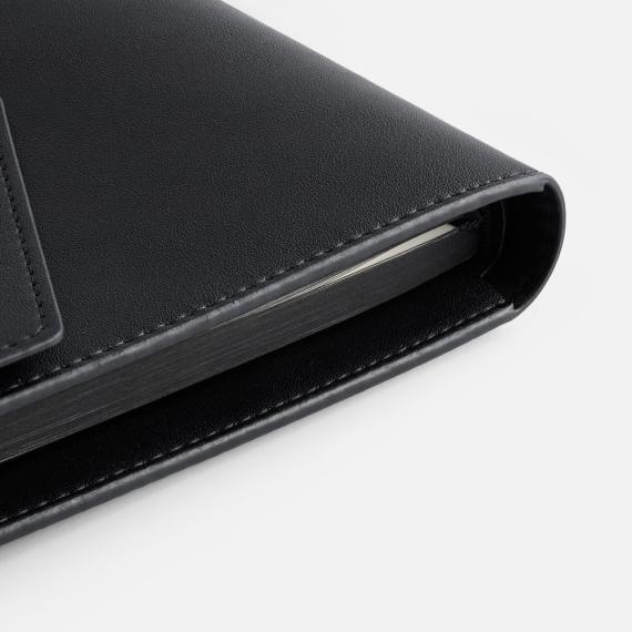 Ежедневник-органайзер Clean Slate, недатированный, черный