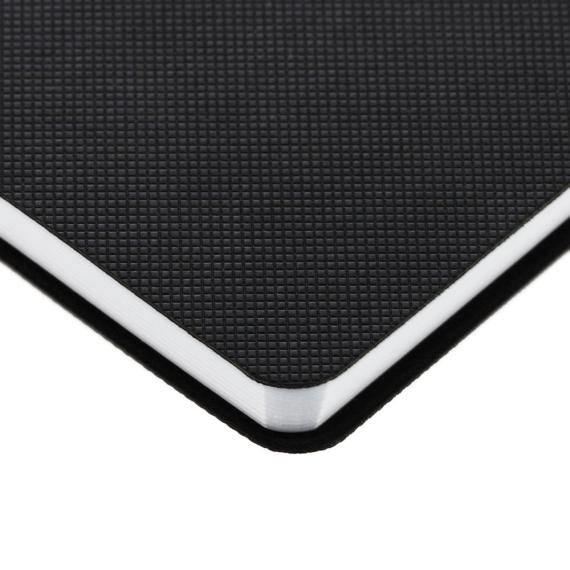 Ежедневник Knit, недатированный, черный