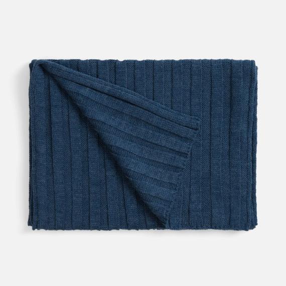 Шарф Metelitsa, синий меланж (джинс)