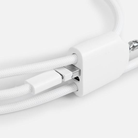 Кабель-ланьярд energyFlex Pro, белый