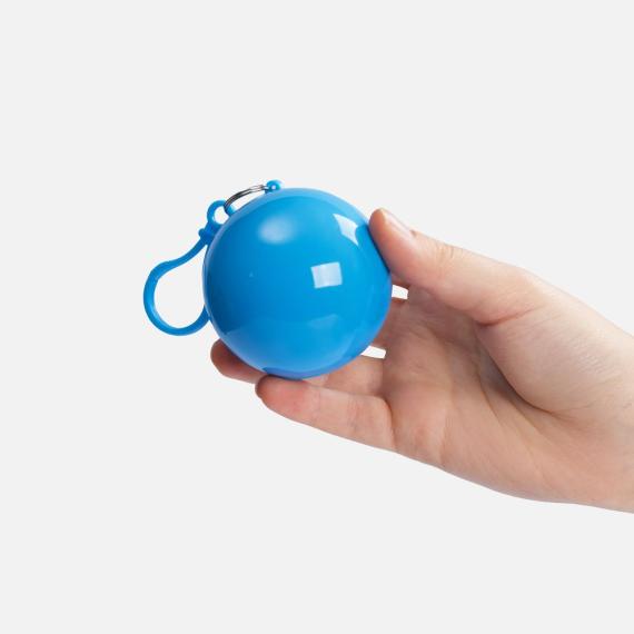 Дождевик в круглом футляре Nimbus, синий