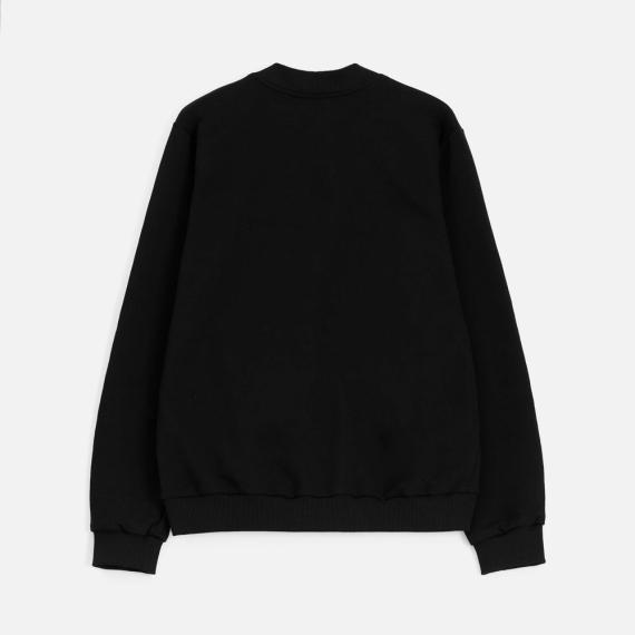 Бомбер унисекс Nuppu, черный, размер M