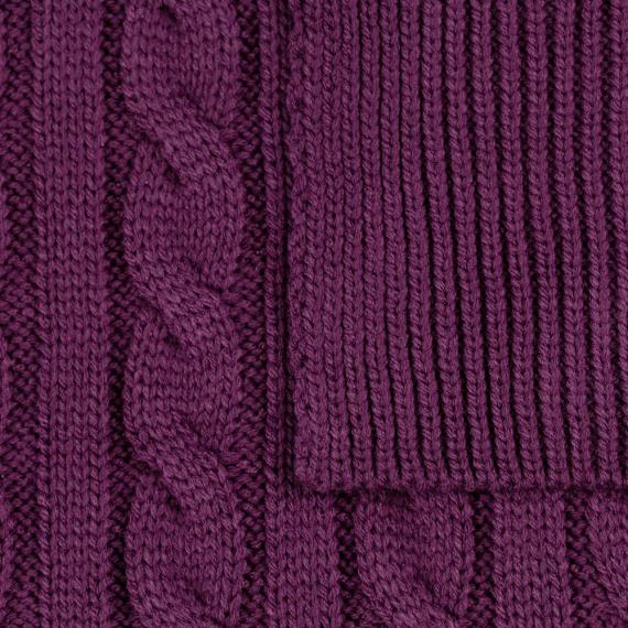 Шарф Heat Trick, баклажановый