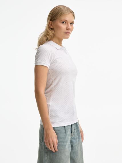 Рубашка поло женская Brandy Women белый/темно-синий, размер M