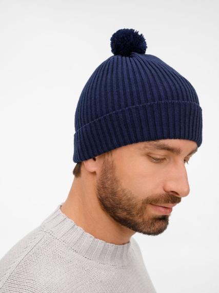 Шапка Catch Match, темно-синяя