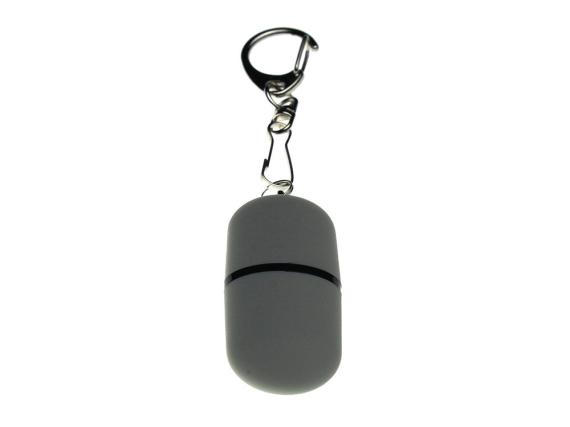 USB 2.0- флешка «Goutte Soft-touch» на 32 Гб каплевидной формы