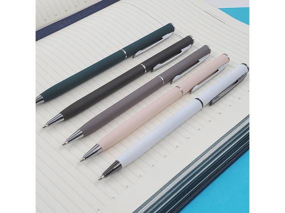 Ручка металлическая шариковая «Palermo», софт-тач