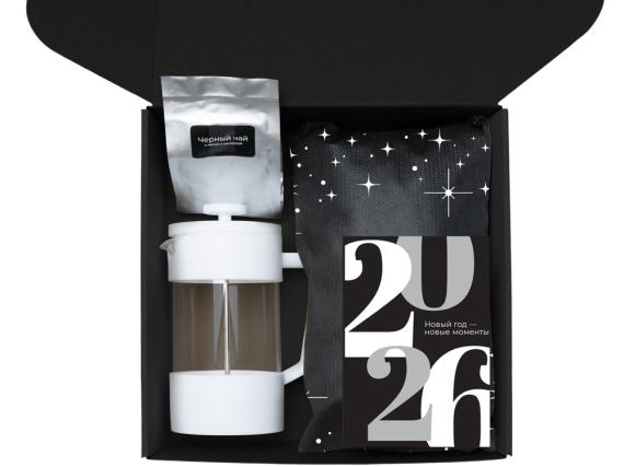 Подарочный набор «Re:Together» с френчпрессом, кружками и дженгой