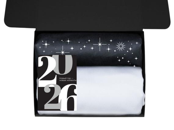 Подарочный набор «Re:Moments» с пледом, френчпрессом и медом