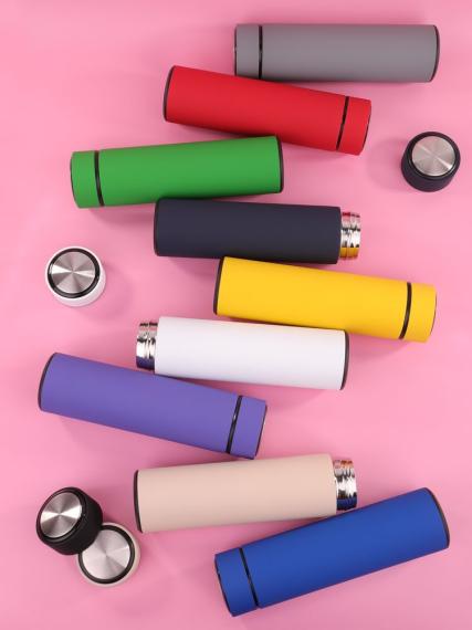 Термос с ситечком Percola, фиолетовый