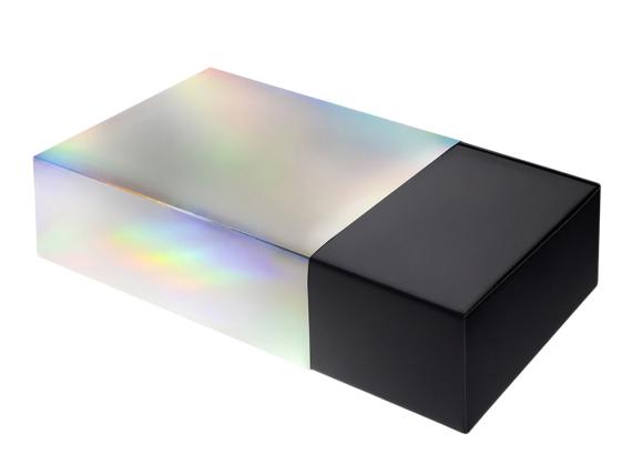 Подарочная коробка с голографическим шубером «Aurora», XL