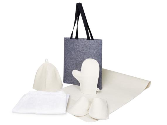 Банный набор с килтом «Healing», мужской