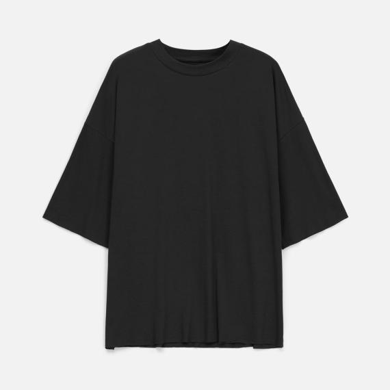 Футболка унисекс T1, черная, размер XS/S