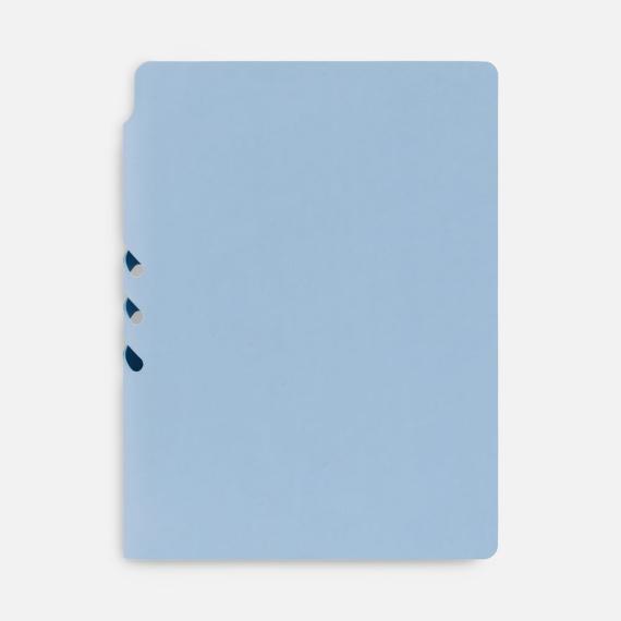 Ежедневник Flexpen Shall, недатированный, голубой
