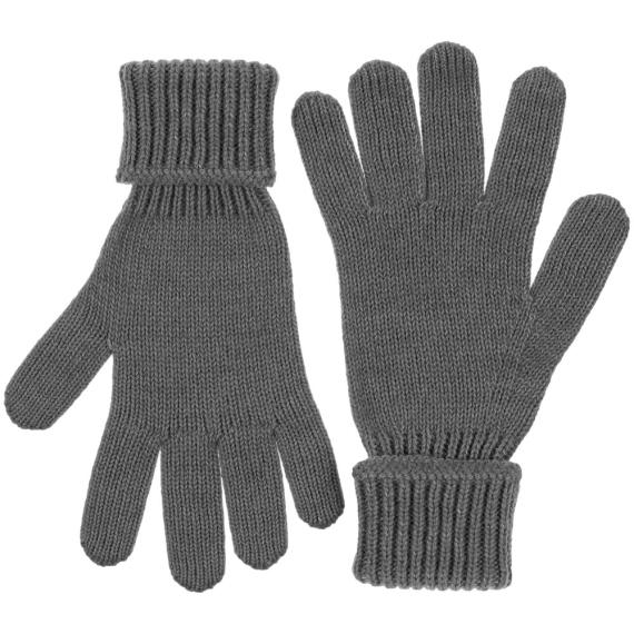 Перчатки Alpine, серый меланж, размер S/M