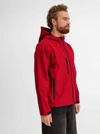 Куртка мужская с капюшоном Replay Men красная, размер XXL