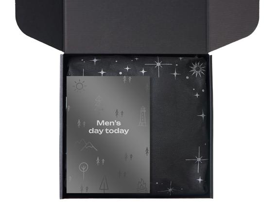 Подарочный набор «Re:m. Step»  с термосом, перчатками и сумкой