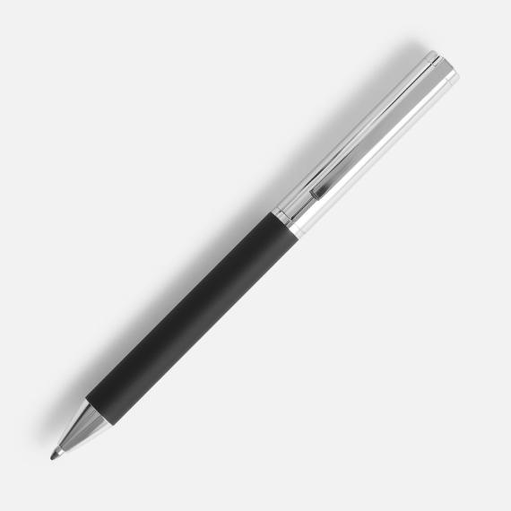 Ручка шариковая Eyeshot Soft Touch, черная