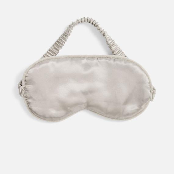 Двухстороняя маска для сна Veluto, серая