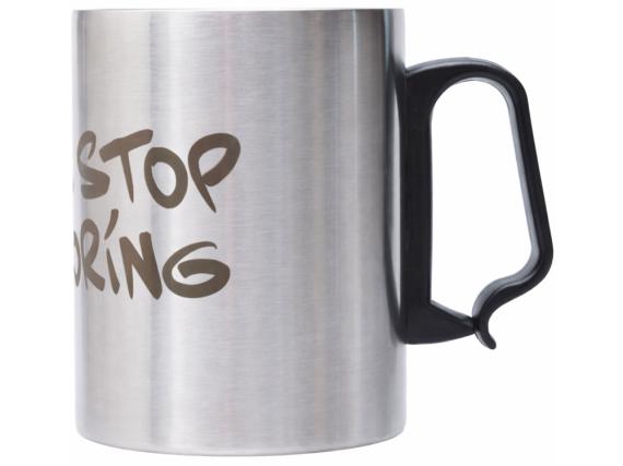 Стальная кружка с двойными стенками «Climber Max», 450 мл с гравировкой