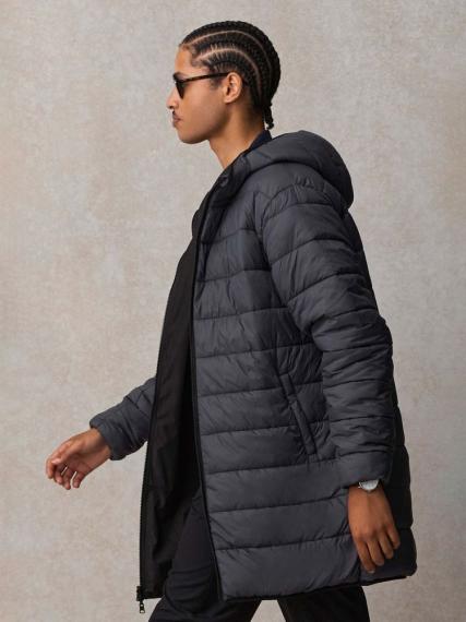 Куртка-парка унисекс Reverse, темный хаки, размер XS