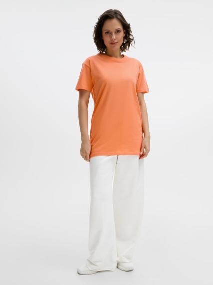 Футболка Regent 150, оранжевая (абрикосовая), размер L