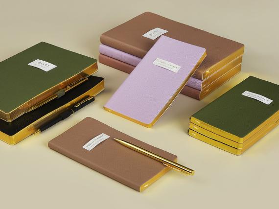 Еженедельник недатированный А6 «Total beige»