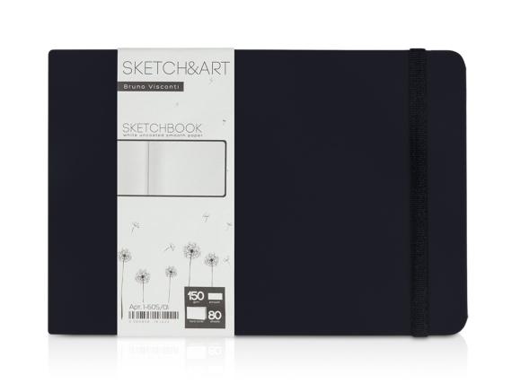 Скетчбук «Sketch & Art» 150 г/м2, soft-touch