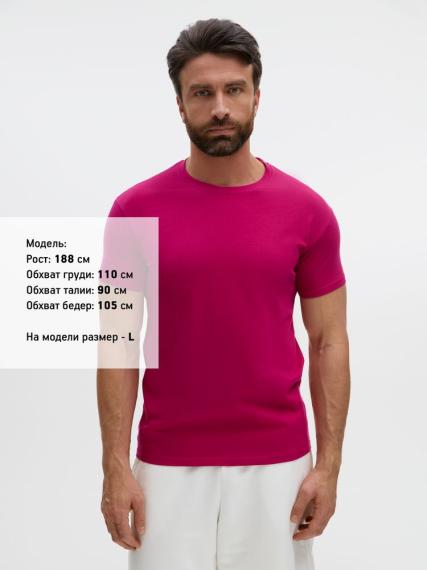 Футболка Regent 150 ярко-розовая (фуксия), размер S