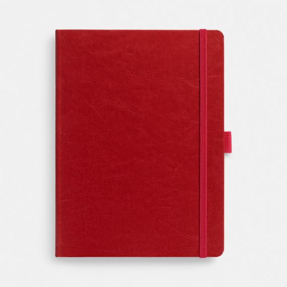 Еженедельник Lucky, недатированный, красный