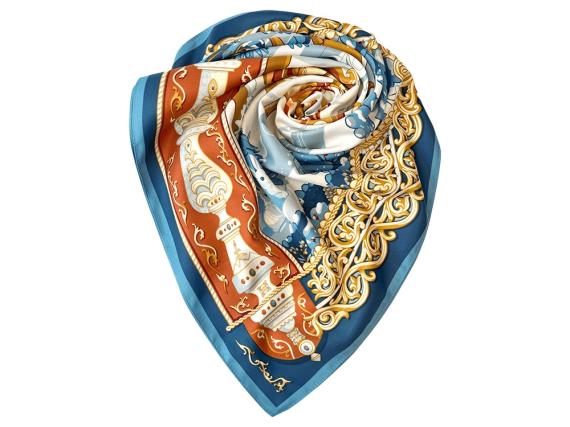 Платок «Русская зима»