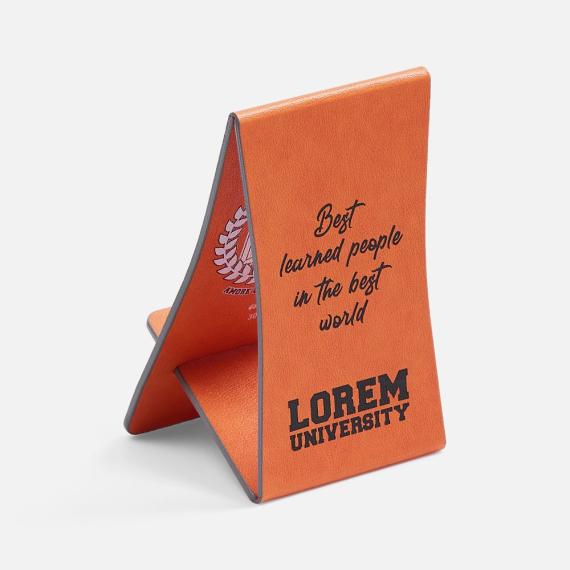 Подставка для телефона Petrus, оранжевая