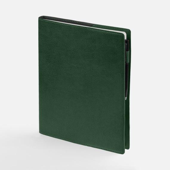 Ежедневник в суперобложке Brave Book, недатированный, зеленый