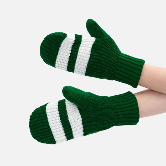 Варежки Winwear, зеленые (глубокий зеленый), размер S/M