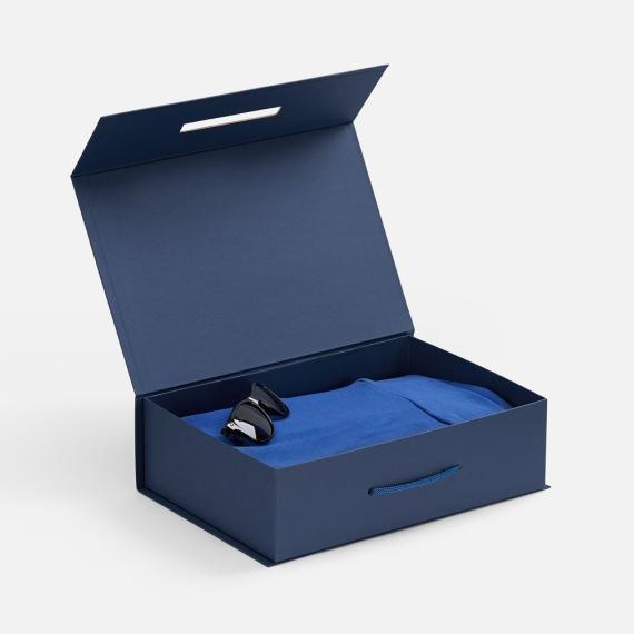 Коробка Case, подарочная, синяя